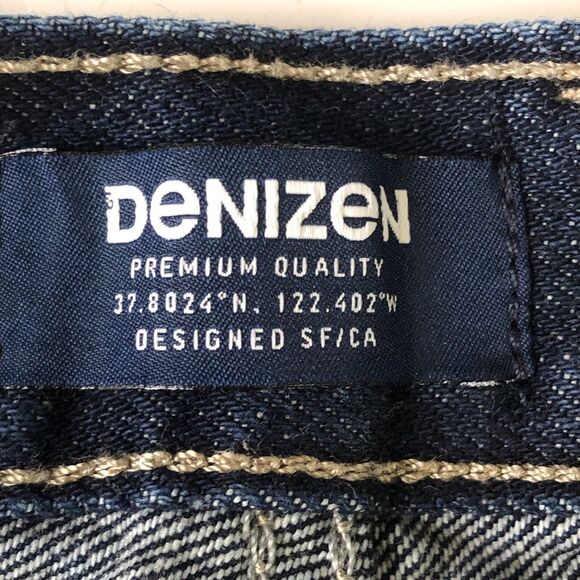 Denizen By Levi’s Women’s Utility Jeans Straight Tag Size W28 - Picture 4 of 16